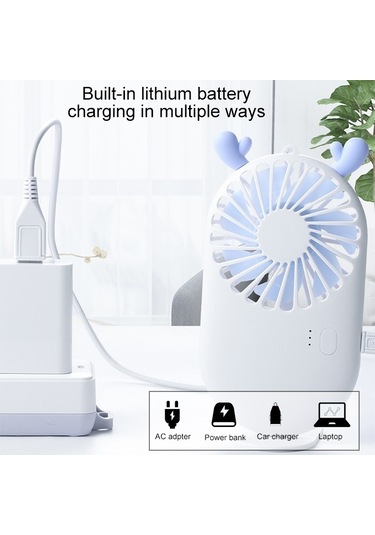 Cbtx 3 Hız Kontrollü Taşınabilir Mini USB Cep Fan