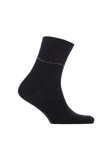 Zolotaa İgla Yüksek Pamuklu Çorap 10 Çiftlik Set 4700059 Siyah