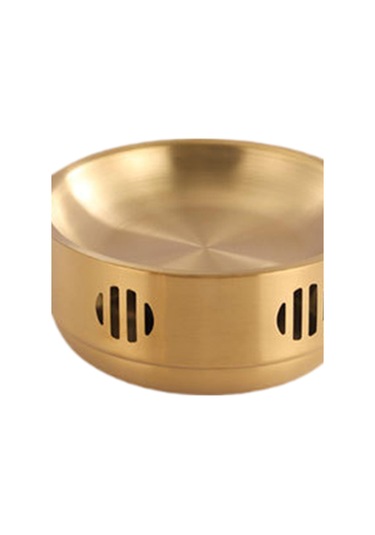 Homyl Isınma Stockpot Isıtıcı Japon Shabu Pot Mutfak Altın