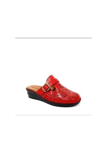 Forelli 80625-h Kırmızı Kadın Memory Foam Terlik-kırmızı Kırmızı