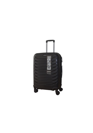 Hotowa Gold Pp Valiz 8012 Siyah Tsa Kilitli Orta Boy