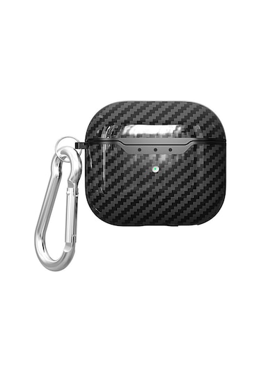 Khayra Airpods Uyumlu 4 Kılıf Airbag 05 Silikon-siyah Siyah