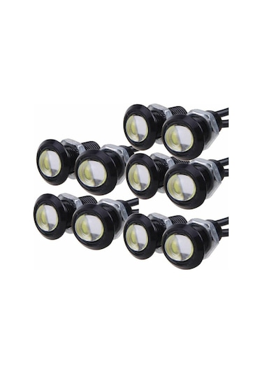 Kartal Gözü Led Gündüz Farı Ayna Altı Led Beyaz Renk 1 Çift