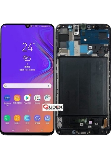 Samsung Galaxy Uyumlu A70 Sm-a705fn Ekran Lcd Dokunmatik Çıtalı Q