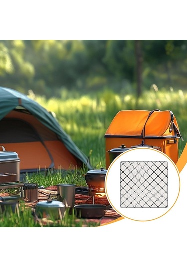 Homyl Piknik Battaniyesi Su Geçirmez Büyük Katlanabilir Plaj Izgara Çok Renkli