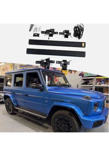 Mercedes G Serisi W464 Uyumlu G580 Elektirikli Yan Basamak 2025+