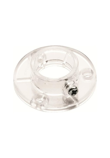 Adilon Fotelli Askı Borusu Flanş Şeffaf 2'Li