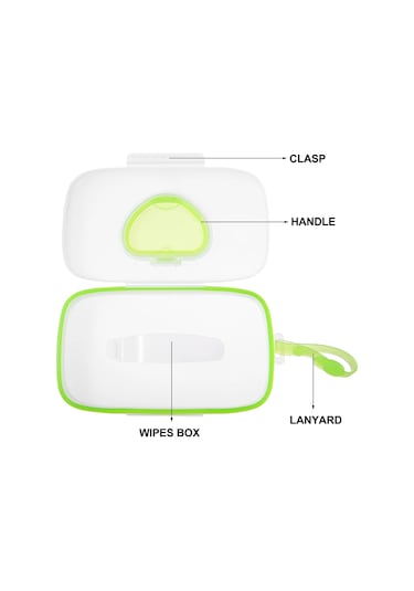 Yeşil Mendil Islak Mendil Kutusu Dağıtıcı Bebek Çantası Doku Seyahat Tutucu K Taşınabilir Kese Depolama Arabası Peçetelik 46879895