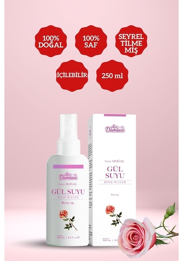 Arı Damlası Gül Suyu 250 ML