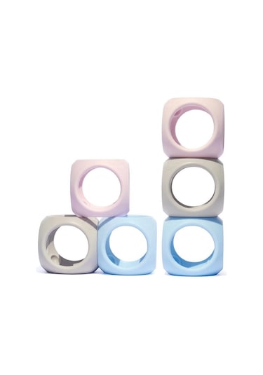 Moluk Oibo 3 Set - Pastel Ice Blue, Baby Pink, Beige