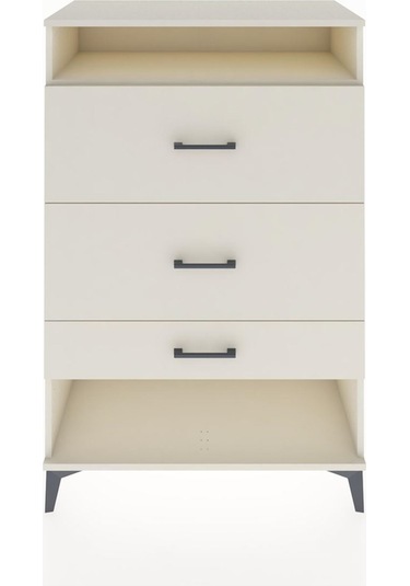 Hyperion Dolap Tek Raflı 3 Çekmeceli 88x44x134 Aytaşı-aytaşı Aytaşı