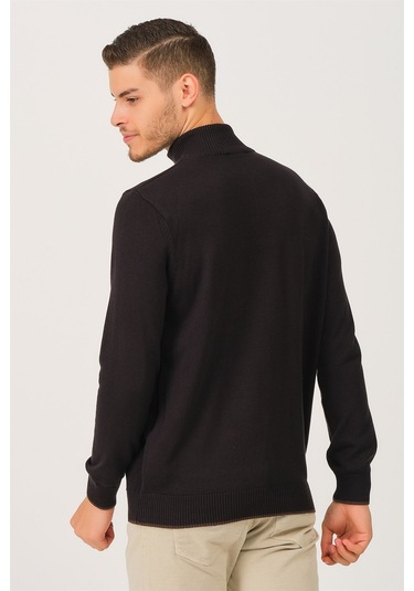 V0890 Dewberry Dıo Rıse Erkek Kazak-siyah Siyah