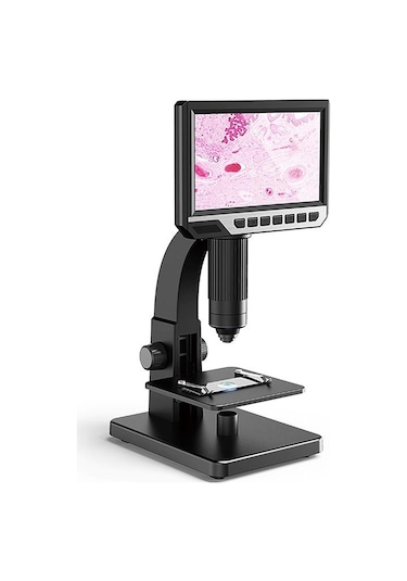 Exeo 12mp 2000x 7 İnch ips Ekran Dijital Mikroskop Şarjlı
