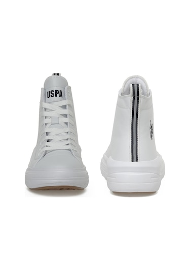 U.S. Polo Assn. CLEMENTINE PU 3PR Kadın  Beyaz Sneaker