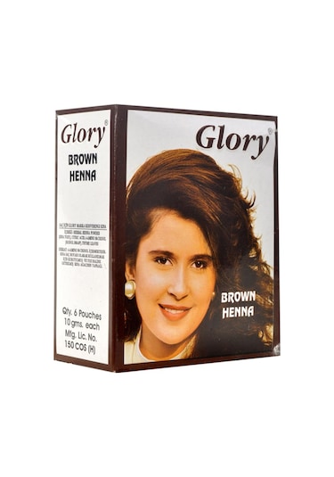 Glory Glory Kahverengi Hint Kınası (Brown Henna) 10 Gr Paket