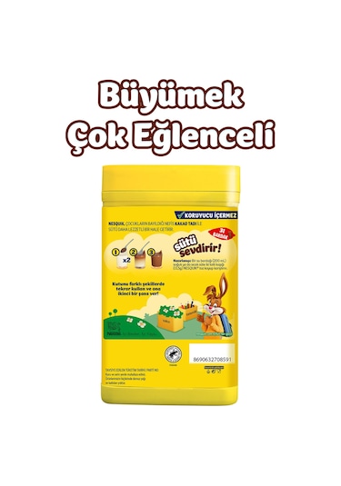 Nestle Nesquik Çikolatalı Toz Içecek 425 G