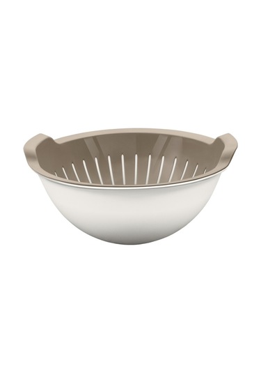 Ceronni Handy Kaseli Süzgeç 3 Lt Bej Bej