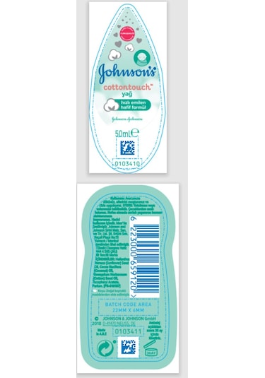 Johnson'S Cottontouch Yağ 50 ml