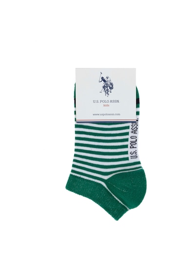 U.s. Polo Assn. Erkek Çocuk Yeşil Çorap Patik 50311344-vr054 Yesıl
