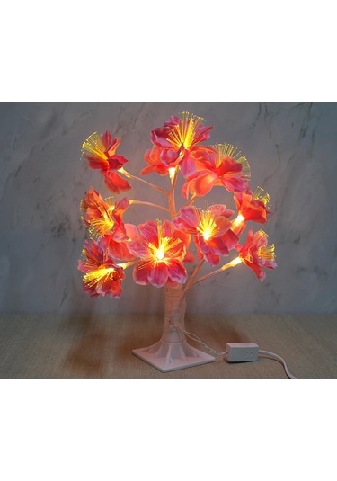 Dekoratif Ledli Çiçek Alk1732 Çok Renkli