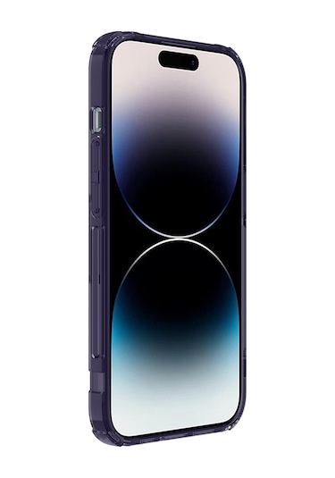 Nillkin İphone Uyumlu 14 Pro Max Magsafe Özellikli Nature Tpu Pro Kapak Derin Mor