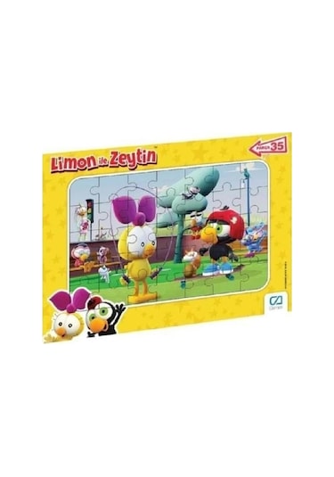 Yapboz- Ca.5082-83 Limon Ile Zeytın Frame Puzzle 35-1-2