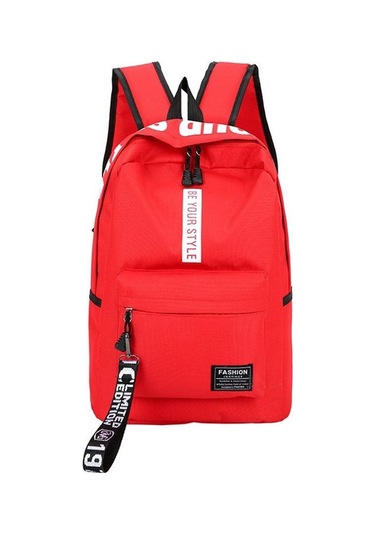 Saf Renk Su Geçirmez Büyük Kapasiteli Çantalar Okul Çantası Seyahat Sırt Çantası Sırt Çantası Green Yeşil