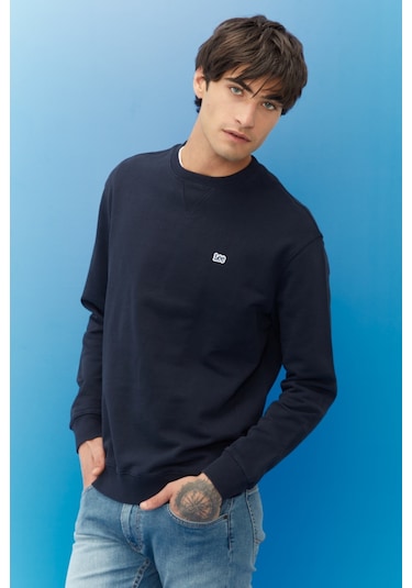 Regular Fit Normal Kesim %100 Pamuk Bisiklet Yaka Şardonlu Sweatshirt L81IRYMA Çok Renkli