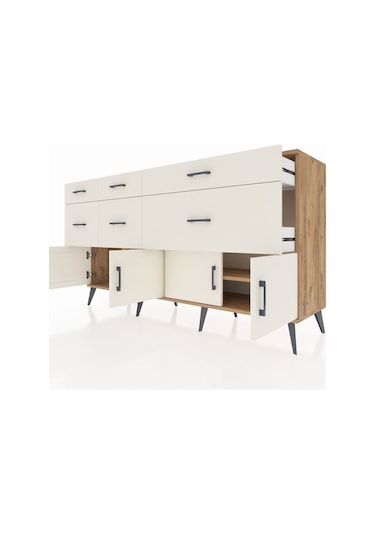 Kronos Konsol Tek Raflı 6 Çekmeceli 4 Kapaklı 176x59x99 Çam-aytaş Çam-aytaşı Kronos Konsol Tek Raflı 6 Çekmeceli 4 Kapaklı 176x59x99 Çam-aytaş Çam-aytaşı
