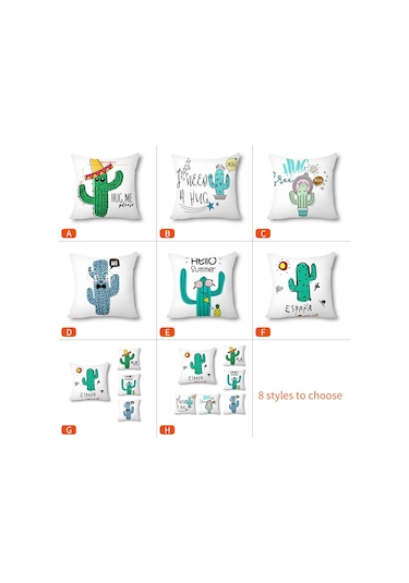 Symbee "ekolojik Pamuklu Keten 50x50cm Dekoratif Yastık Kılıfı - Saklı Fermuarlı, Yıkanabilir" Diğer