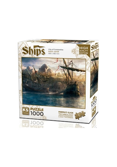 Ks Games 1000 Parça Konstantin Şehri