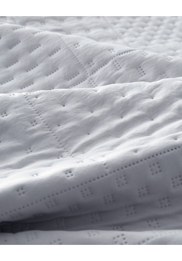 Madame Coco Medus Çift Kişilik Yatak Örtüsü - İndigo Indigo