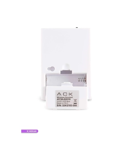 Ack 32 Melodili Uzaktan Kumandalı Zil AY30-02019