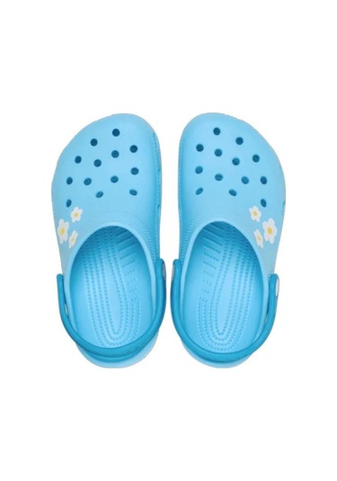 Classic Daisy Clog K Tinted Glass Mavi Çocuk Terlik-8923 Mavi