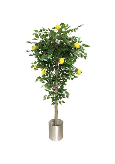 Yapay Limon Ağacı 180Cm Doğal Görünümlü Yapay Ağaç