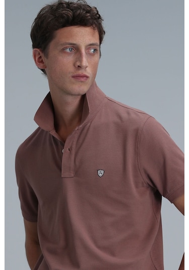 Lufian Erkek Laon Smart Polo T-shirt 111040164 Kiremit Lufian Erkek Laon Smart Polo T-shirt 111040164 Kiremit