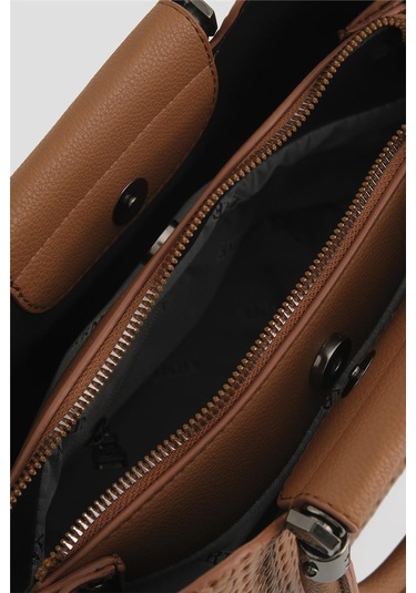 Armine Çanta Örgü 25yd7342 Taba Camel