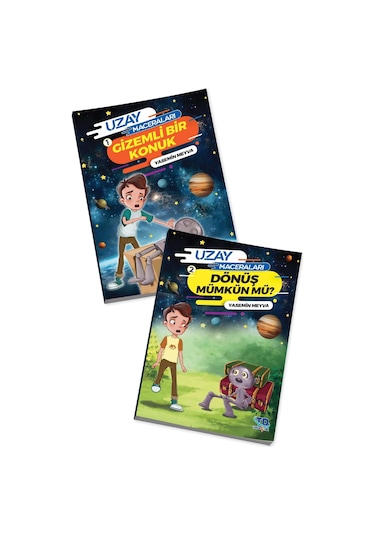 Uzay Maceraları 3. Ve 4.sınıf 8 Kitap Kutulu Okuma Seti