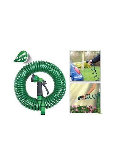 Tycoon Başlangıç Setli Spiral Hortum Seti 7,5M