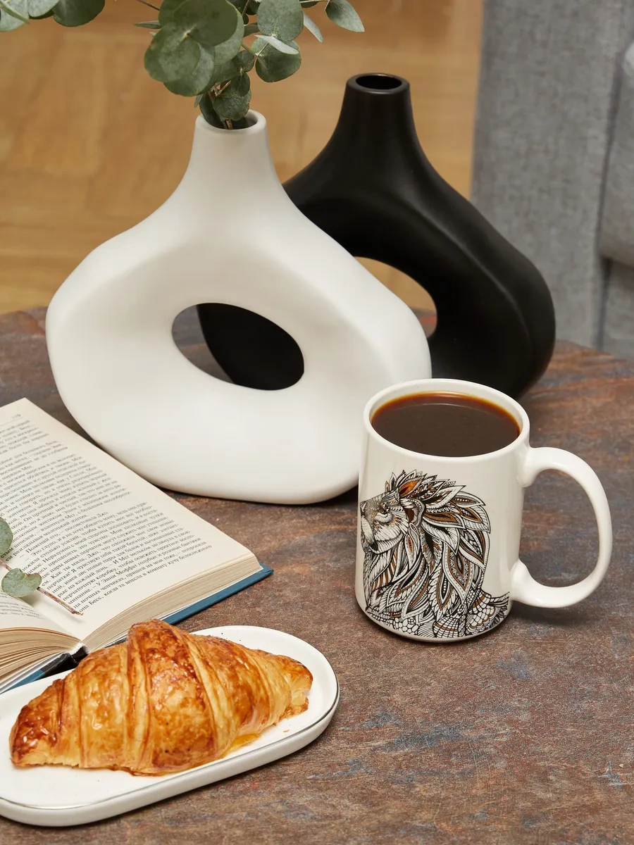 Lefard Çay Ve Kahve İçin Porselen Fincan 500 Ml 167672784 Siyah