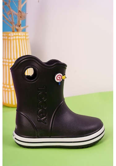 GİMER - Eva Taban Siyah Çocuk Kar Botu - MWM3201G Siyah