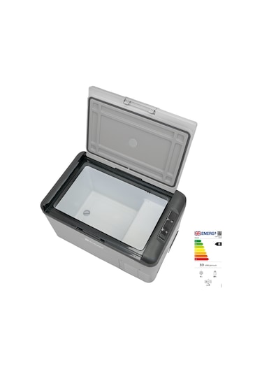Outwell Arctic Chill 30 L Kompresörlü Buzdolabı Gri