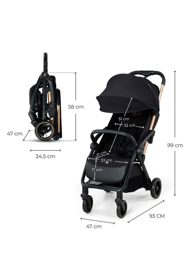 Kinderkraft Apıno Bebek Arabası Otomatik Katlanır