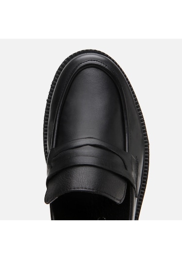 Hotiç Hakiki Deri Siyah Kadın Loafer 01ayh306700a100 Siyah-black Siyah