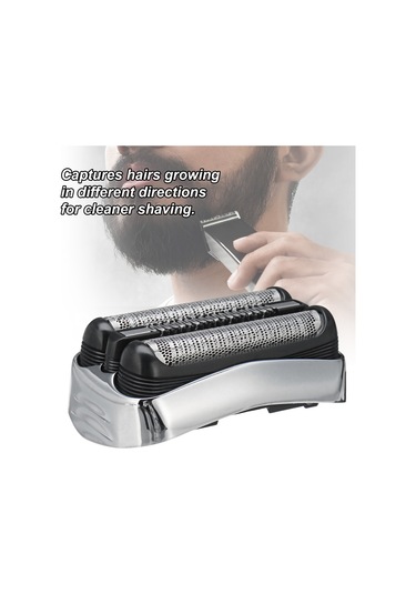 Yifomall 21s Trimmer Tıraş Makinesi Yedek Başlıkları Tıraş Folyosu Ve Kesici Braun Series 3 İçin Yedek