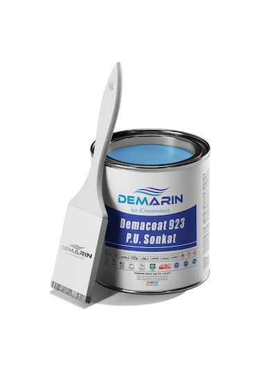 Demarin 923 Çift Bileşenli Poliüretan Havuz Boyası Mavi 1 Kg