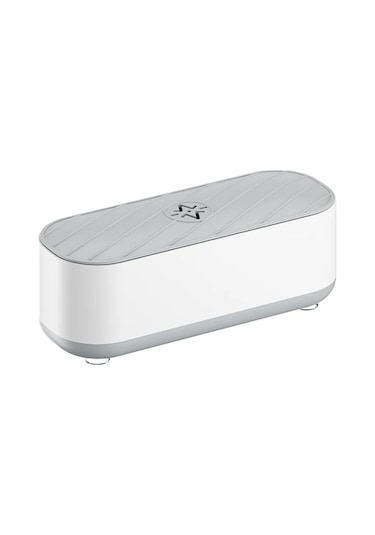 Vkemall Portatif Ultrasonik Temizleyici - Gözlük, Saat, Mücevherler İçin 360 Derece Derin Temizlik, Kolay Kullanım, Pil İle Çalışır