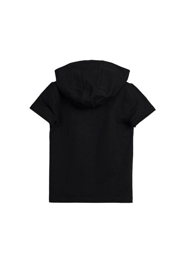 Bad Bear Mood 24.06.12.001s Siyah Çocuk Baskılı Hoodie Sweatshirt Siyah