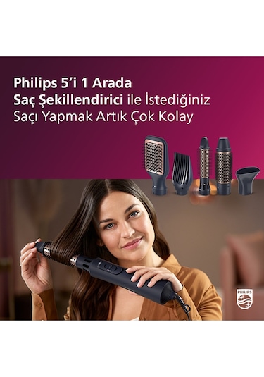 Philips BHA530/00 Hava Üflemeli Argan Yağlı Saç Şekillendirici