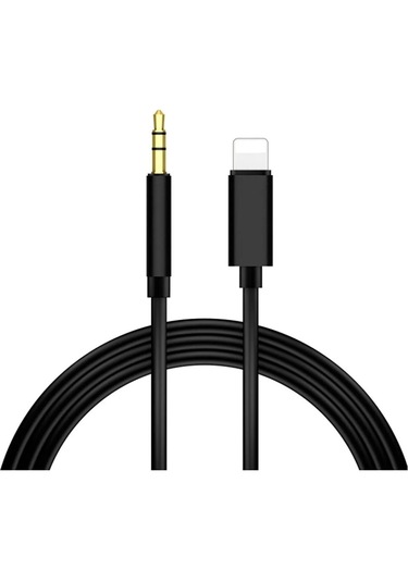 İphone Uyumlu Aux Kablosu Lightning To 3.5mm Jack Çevirici Dönüş